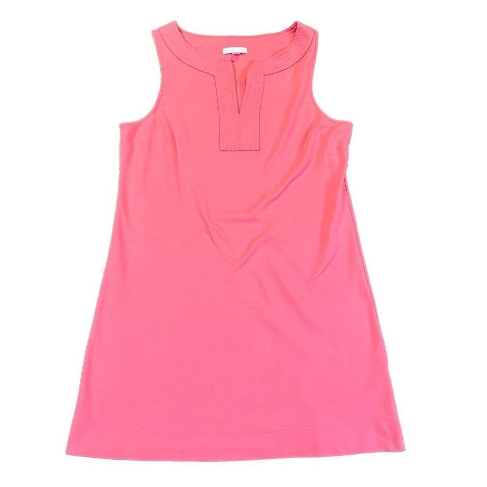 New York & Co Pink Sleeveless Sheath Dress Large
